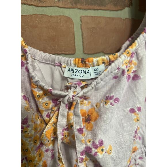 Arizona Jeans Co Midi Floral Dress - XXL - Picture 3 of 7